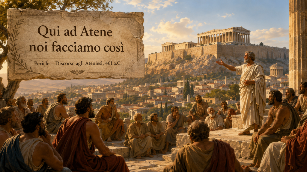 Pericle – Discorso agli Ateniesi, 461 a.C. 74e34a49 3ae4 4e9b 8734 c7d2a16948bc