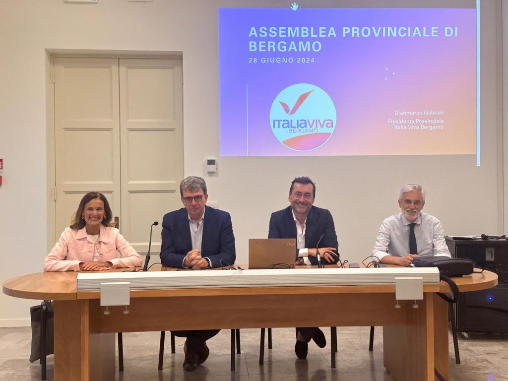 28 giugno 2024 assemblea provinciale di italia viva bergamo