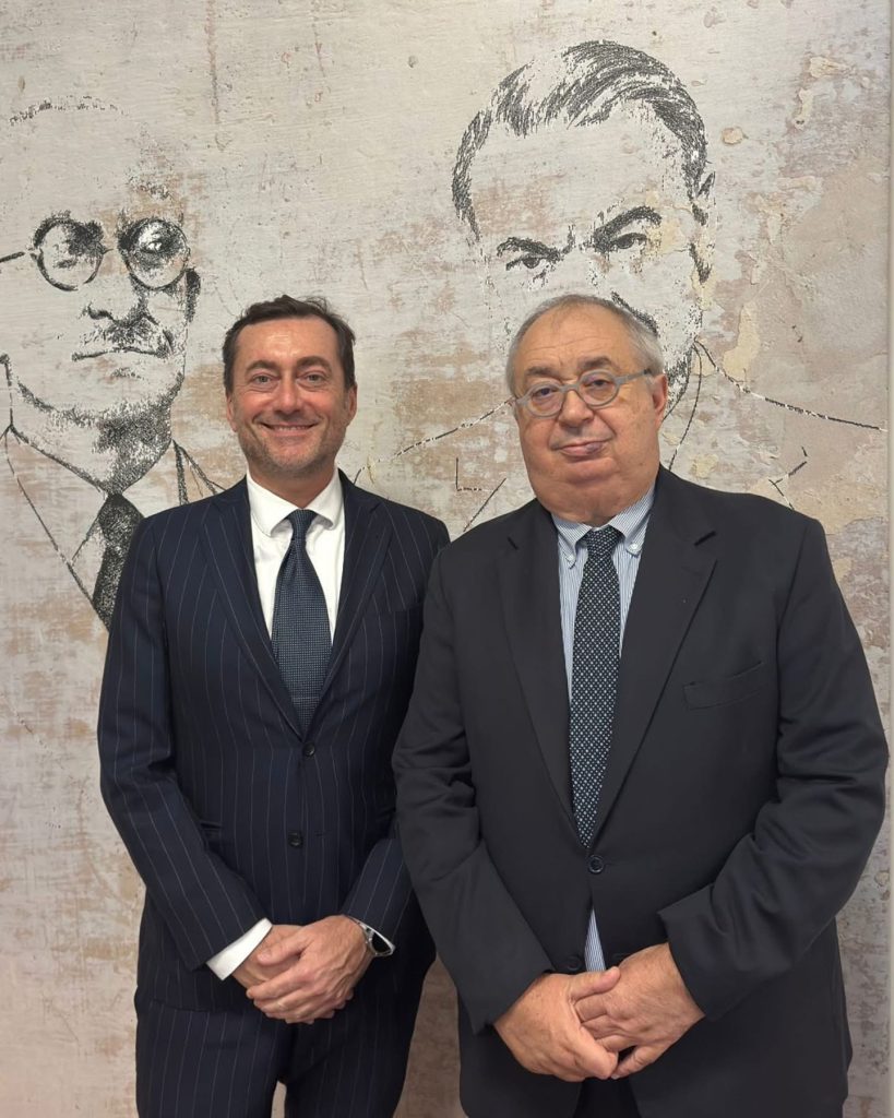 con Giuseppe Benedetto - Presidente della Fondazione Luigi Einaudi
